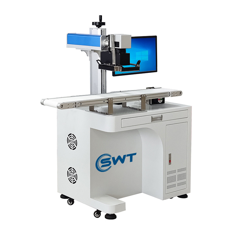 Industrial Laser Printing Machine - Industrielle UV-Laserbeschriftungsdruckmaschine, automatisches visuelles Positionierungssystem, CCD,