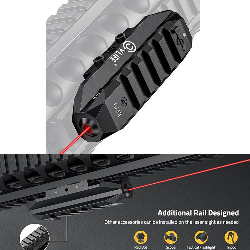 Industrial Laser Gun - CVLIFE LOW -Profil -Laseransicht für Gewehr
