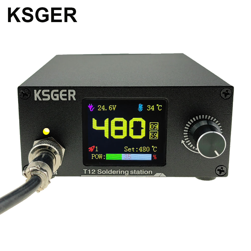 Industrial Laser Soldering Iron - KSGER T12 Lötstation Eisenspitzen STC Controller