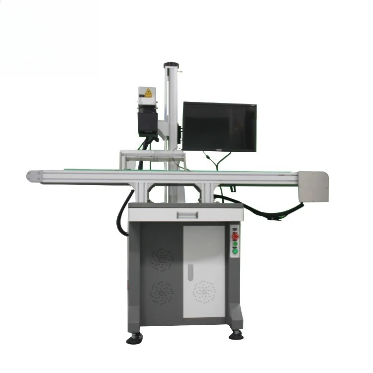 Industrial Laser Printing Machine - Industrielle UV-Laserbeschriftungsdruckmaschine mit automatischer visueller Positionierungssystem