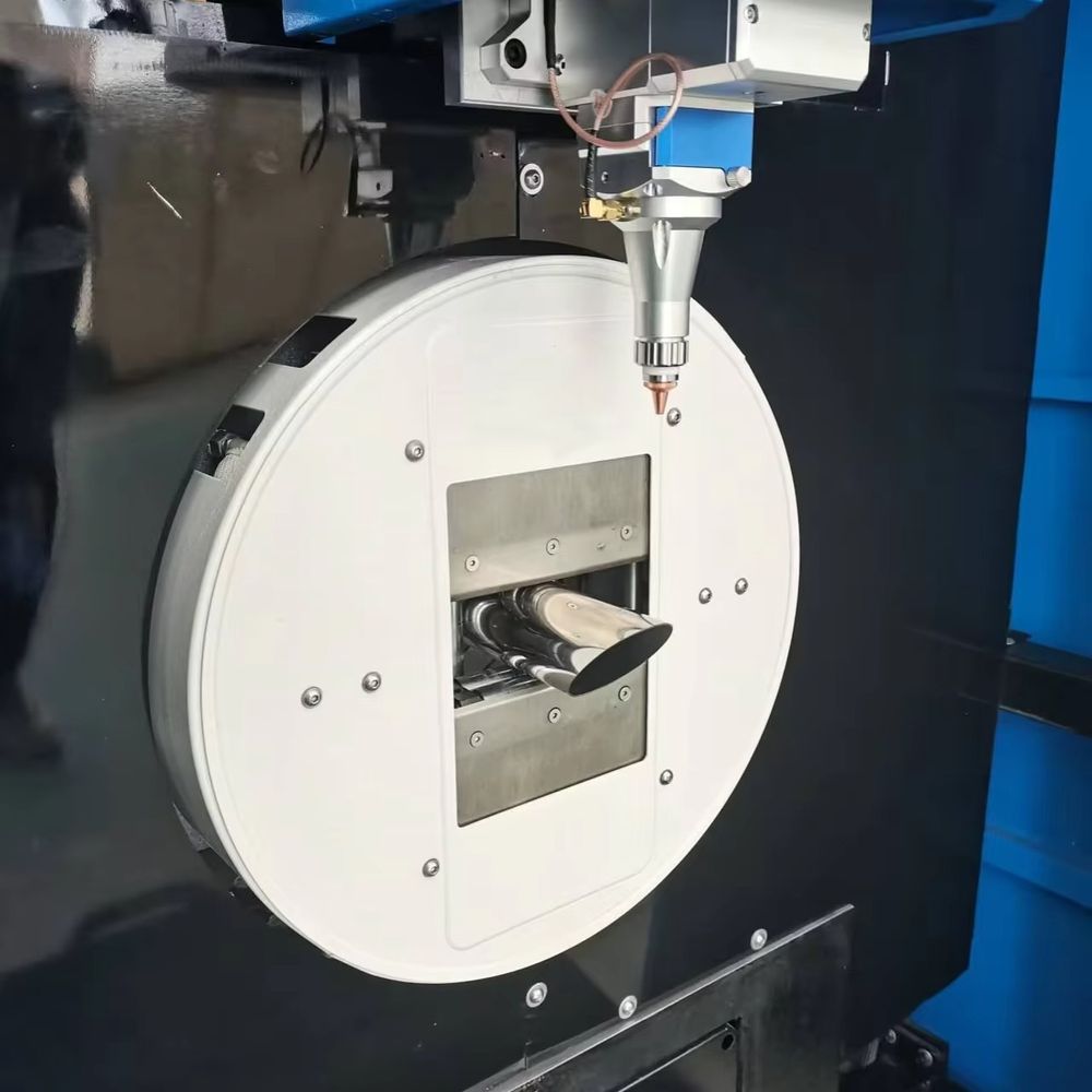 Industrial Fiber Laser Cutting Machine - Metallrohr-Faserlaserschneidemaschine für Rundrohre, Quadrat- und Rechteckrohre,