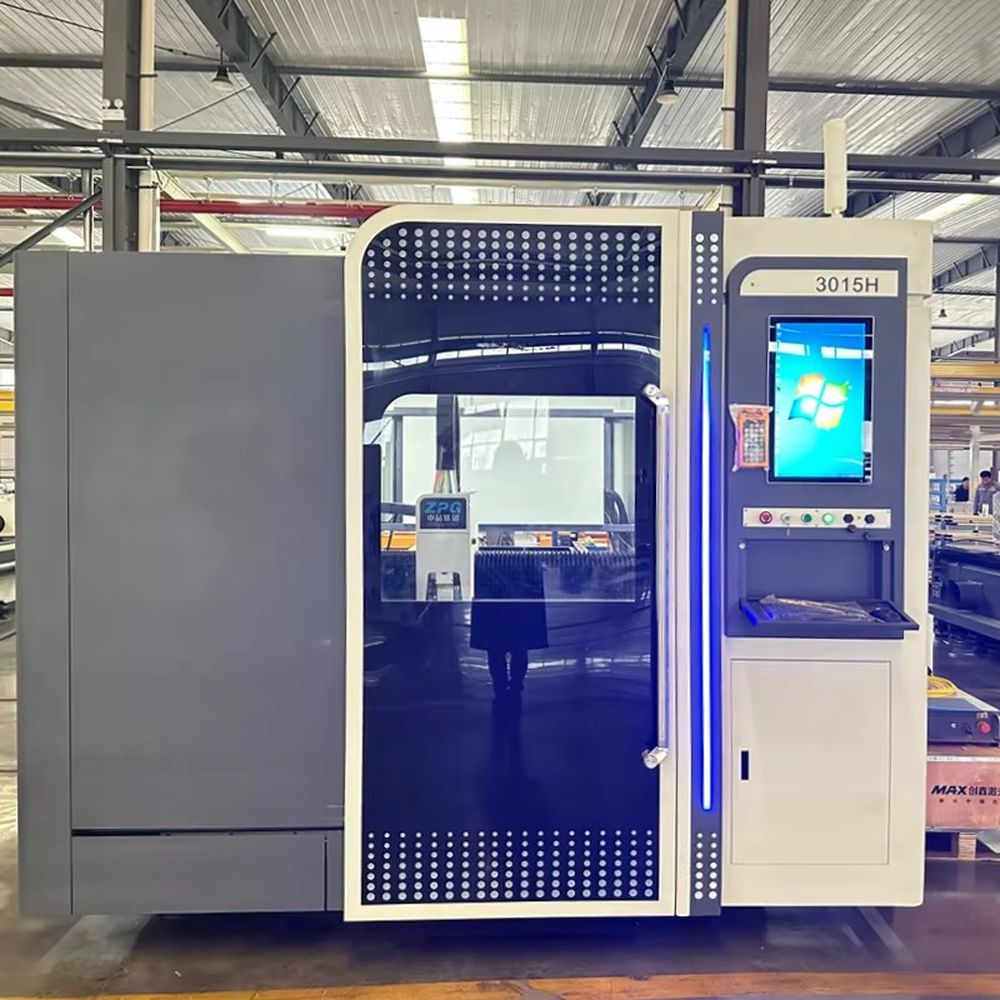 Industrial Fiber Laser Cutting Machine - ZPG Edelstahl-Industrie-Laser-Schneidemaschine 1000W 2000W 3000W 3015