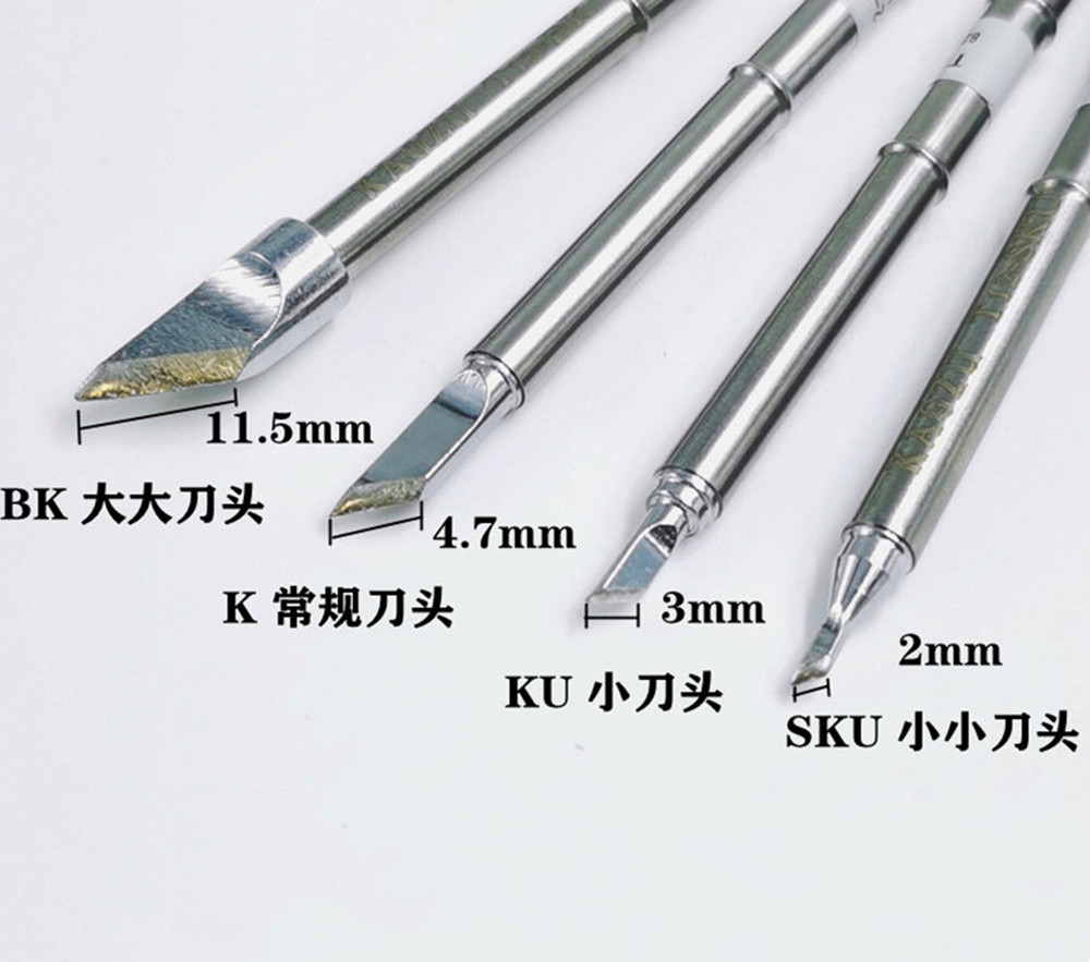 Industrial Laser Soldering Iron - T12-BK/SKU/C6/C8/C10/C15 Schweißkolbenspitzen, entworfen für OLED und