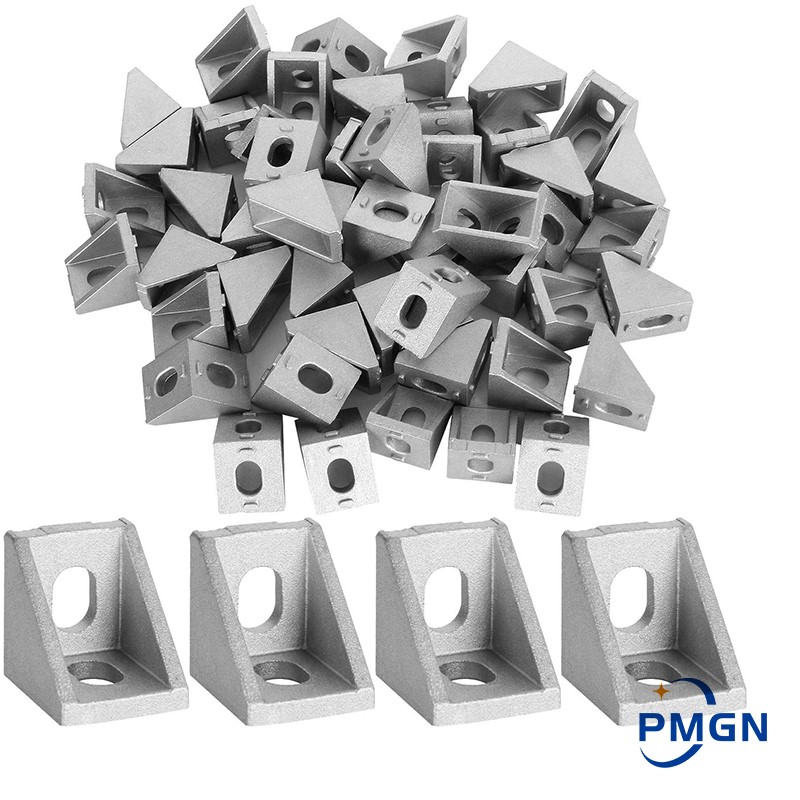 Aluminum T-Slot Profile - 2020 ecke Halterung 40PCS Aluminium Extrusion