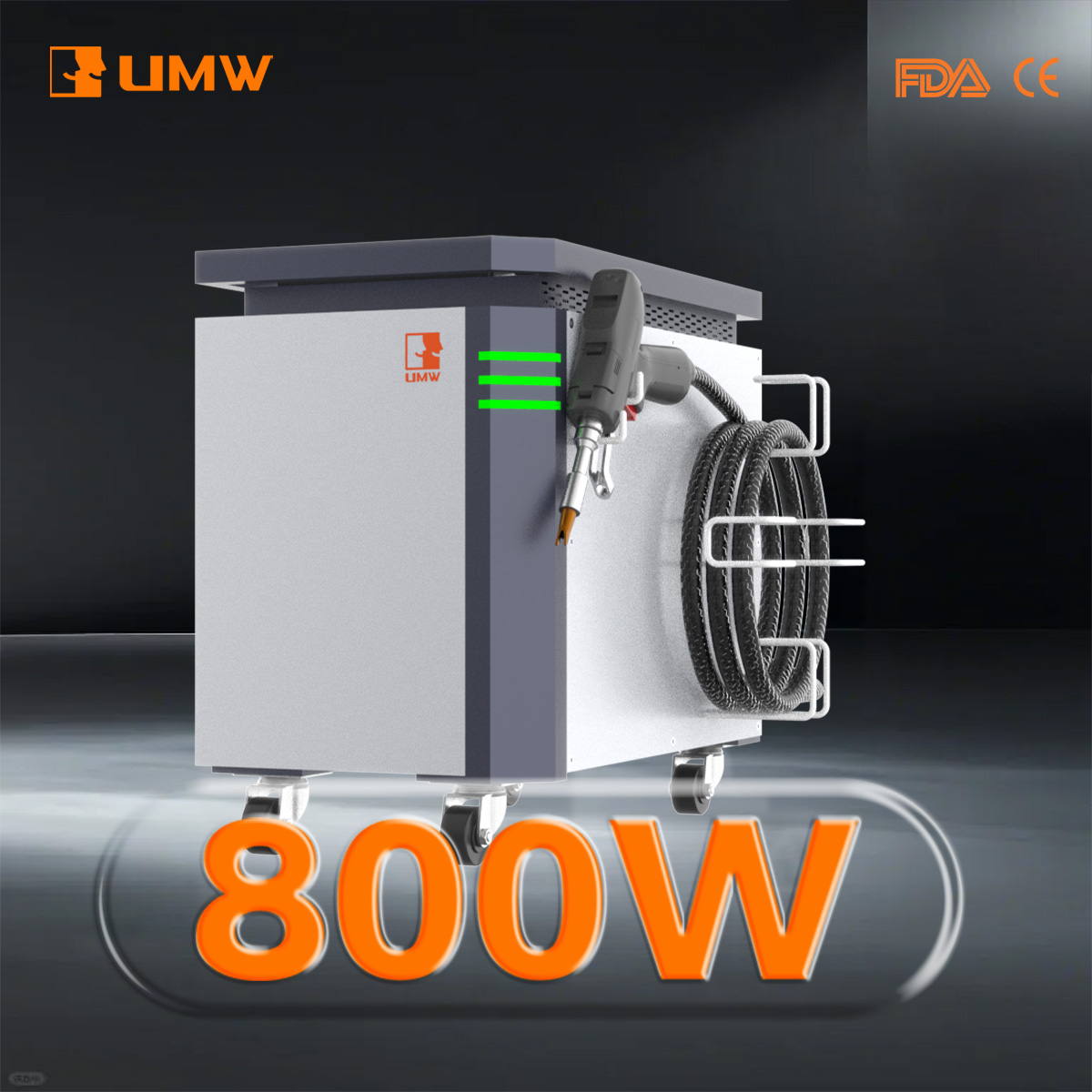 Industrial Fiber Laser Cutting Machine - Handgeführter 800W Faserlaser-Schweißer für Metall, Industrielle