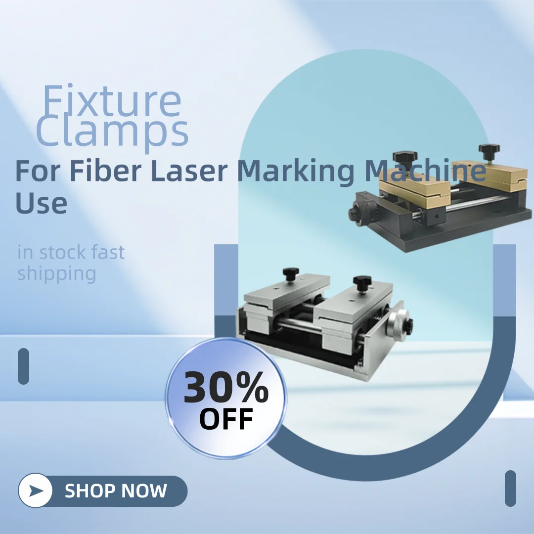 Laser Marking Machine - Klemmvorrichtungen für Lasermarkiermaschinen: Verstellbare, bewegliche Plattformtisch-Klemmvorrichtung