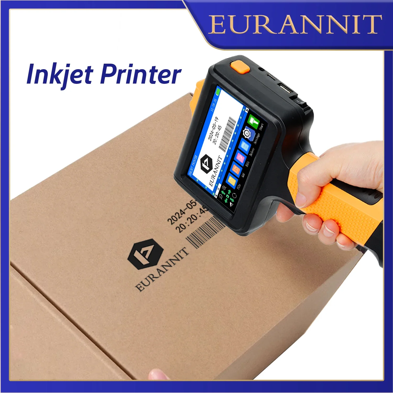 Industrial Laser Printing Machine - EURANNIT E19 12,7 mm tragbarer Drucker,