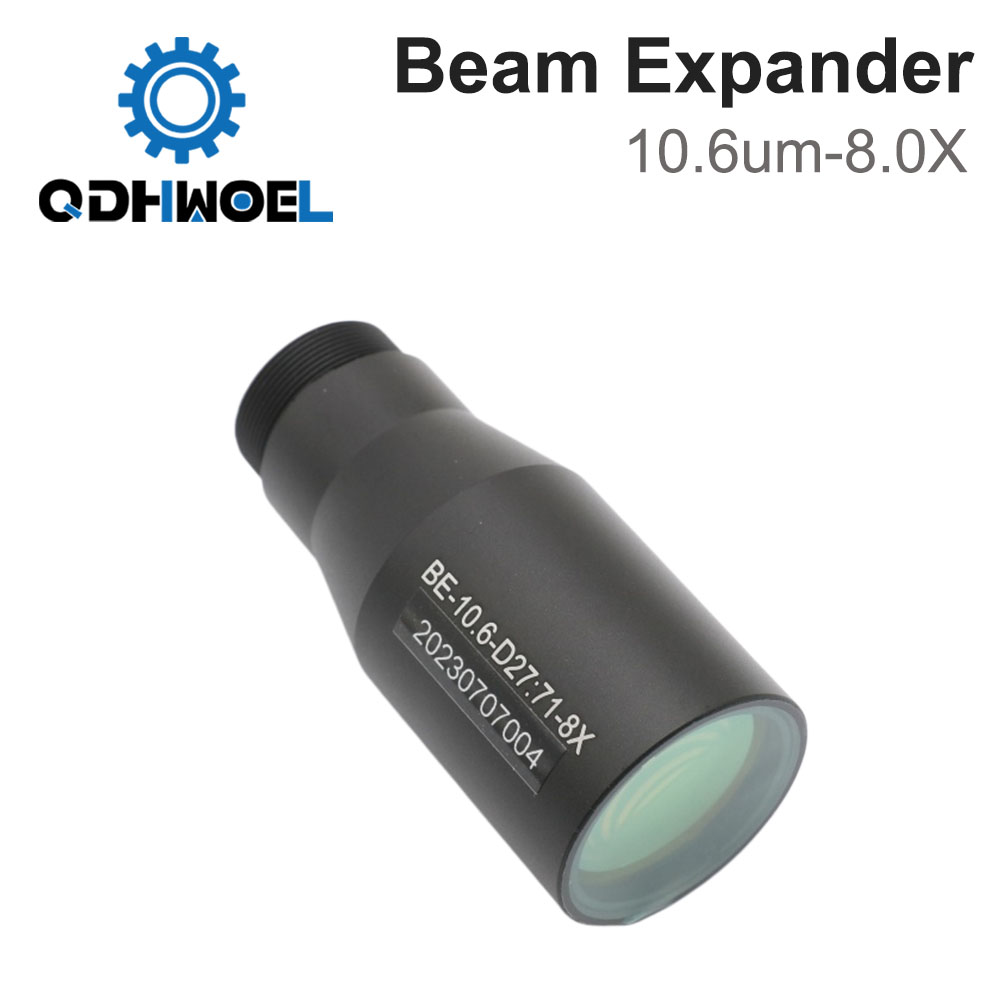Laser Beam Expander - CO2-Laser 10600nm Laserstrahlexpander 8X Galvanometer Lasermarkierungs-Linsen
