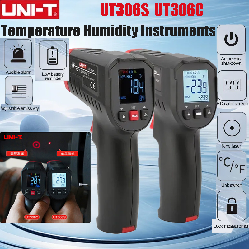 UNI-T UT306S UT306C Digitales  – Industrial Laser Gun Bewertung und Preis