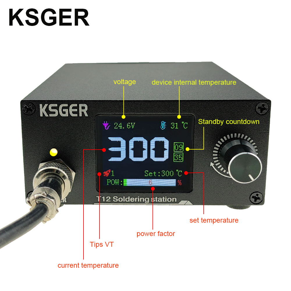 KSGER T12 Lötstation Eisenspit – Industrial Laser Soldering Iron Bewertung und Preis