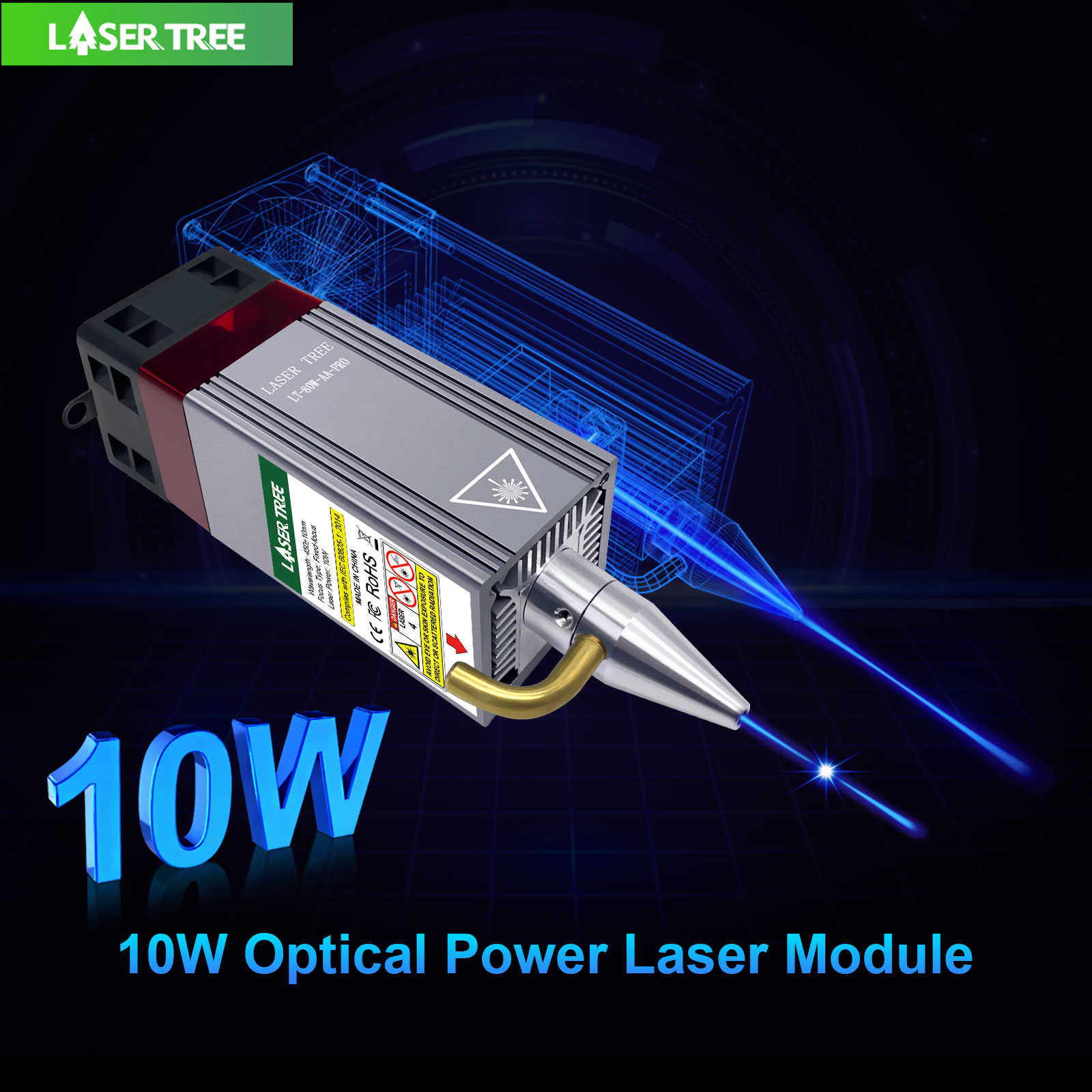 LASER TREE 5W 10W optisches Le – Laser Beam Expander Bewertung und Preis