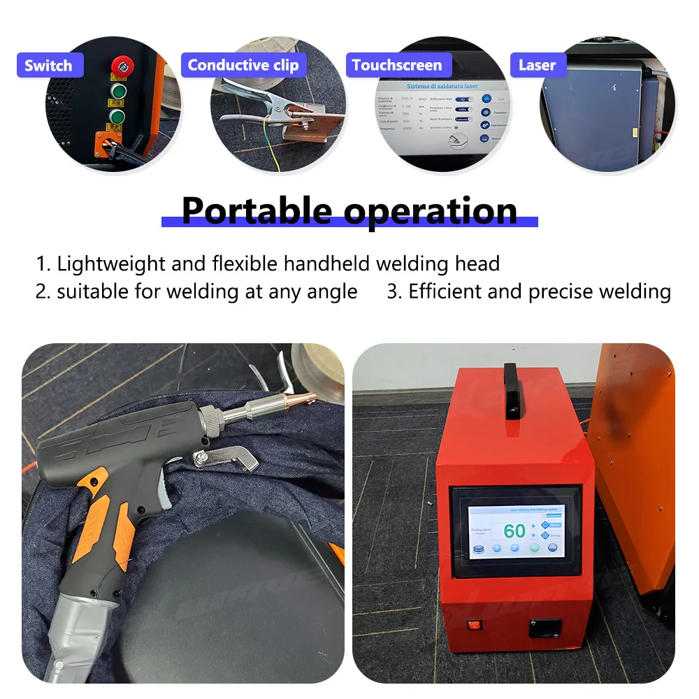 900 W 1200 W Laser-Metallansch – Industrial Laser Repair Bewertung und Preis