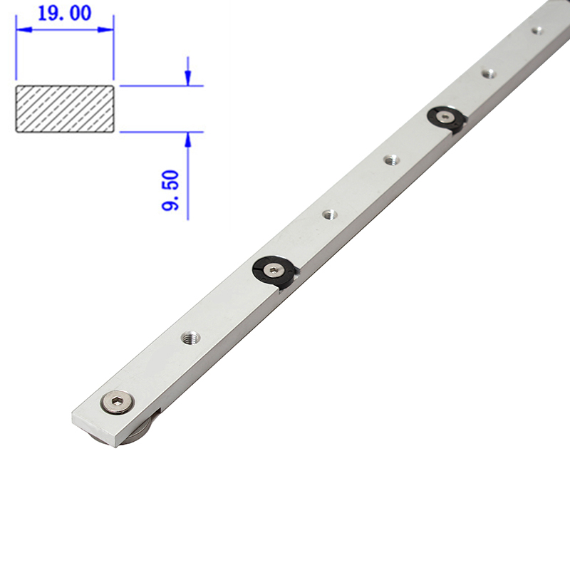1Pc 19/30/45/75Typ T-schienen  – Aluminum T-Slot Profile Bewertung und Preis