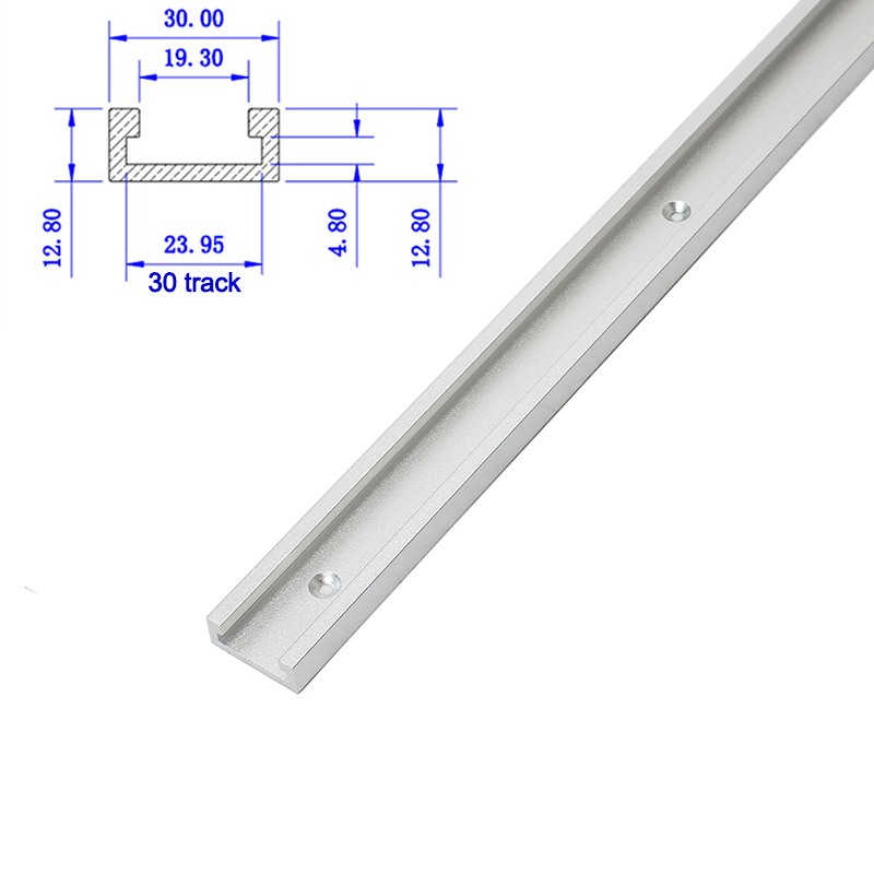 1Pc 19/30/45/75Typ T-schienen  – Aluminum T-Slot Profile Bewertung und Preis