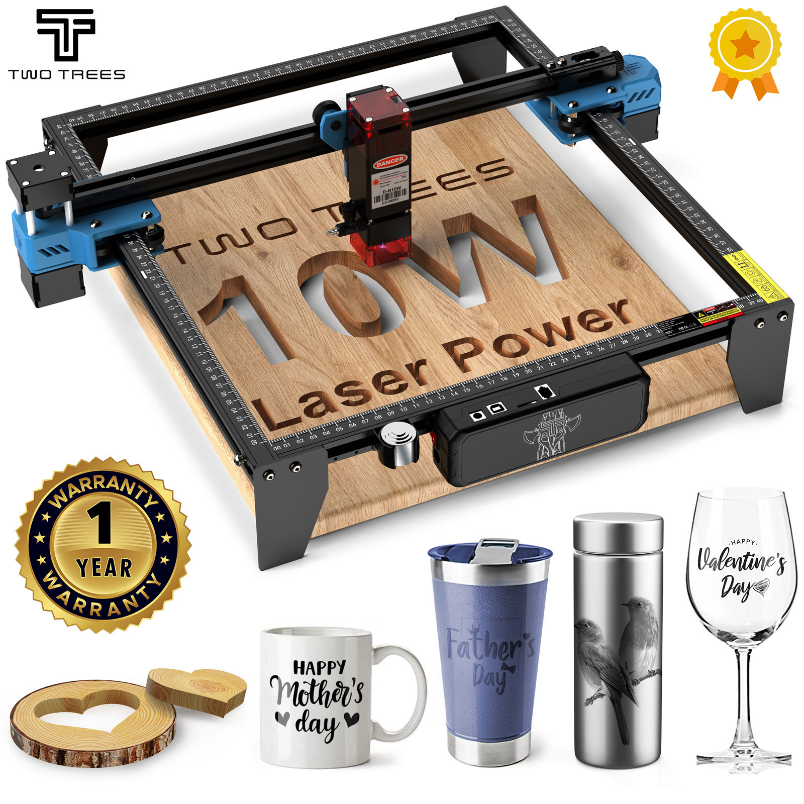 TwoTrees TTS-10 Pro 80W Laserg – Industrial Laser Printing Machine Bewertung und Preis