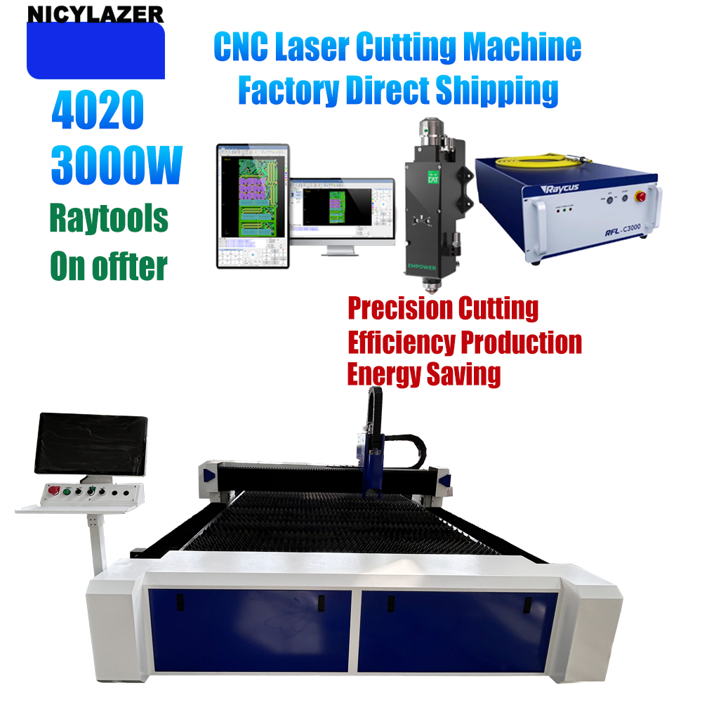 NICYLAZER CNC 3000W 4020 Faser – Industrial Fiber Laser Cutting Machine Bewertung und Preis