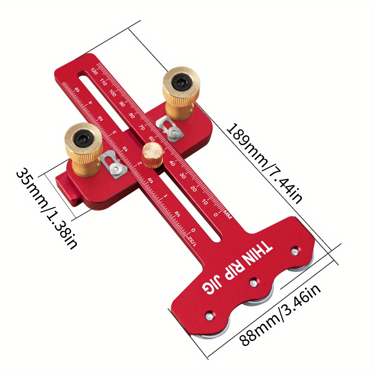 Dünne Rip-Tischsägenlehre, 3 R – Aluminum T-Slot Profile Bewertung und Preis