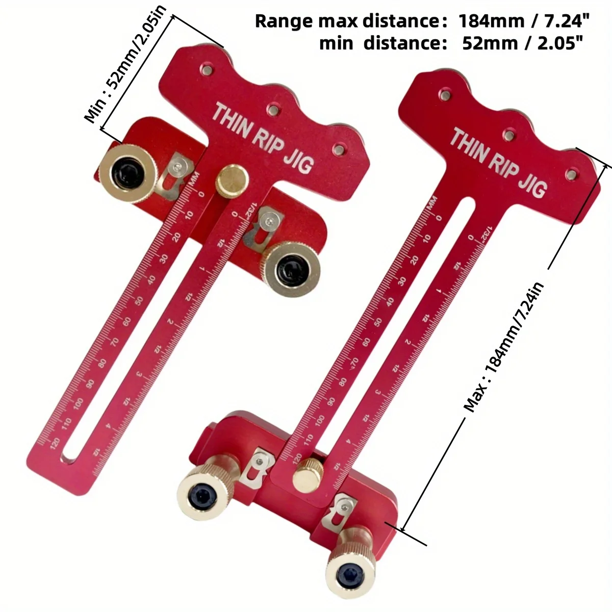 Dünne Rip-Tischsägenlehre, 3 R – Aluminum T-Slot Profile Bewertung und Preis
