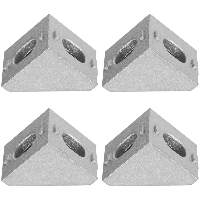 2020 ecke Halterung 40PCS Alum – Aluminum T-Slot Profile Bewertung und Preis