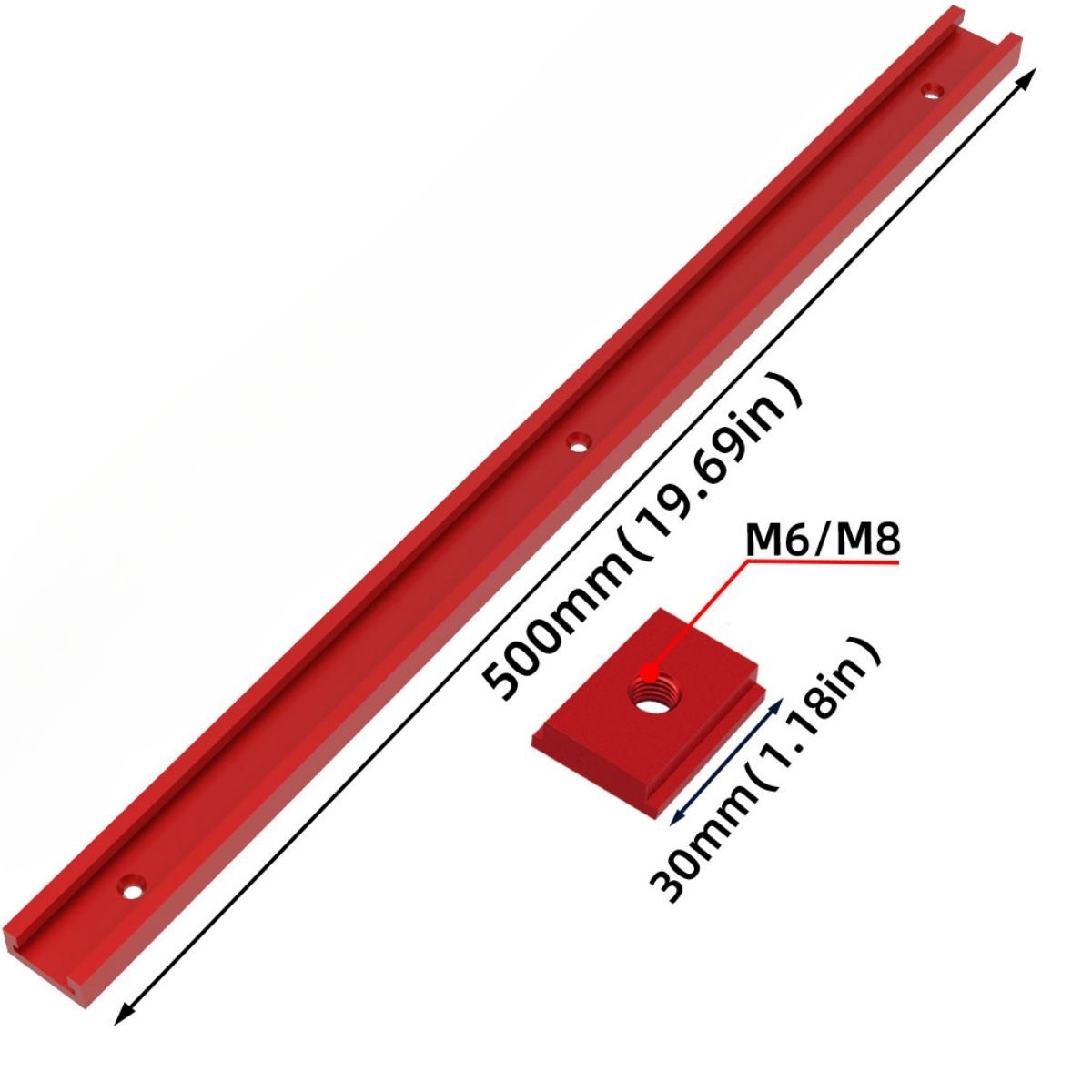 T30 Track 50 cm Aluminium-T-Sl – Aluminum T-Slot Profile Bewertung und Preis