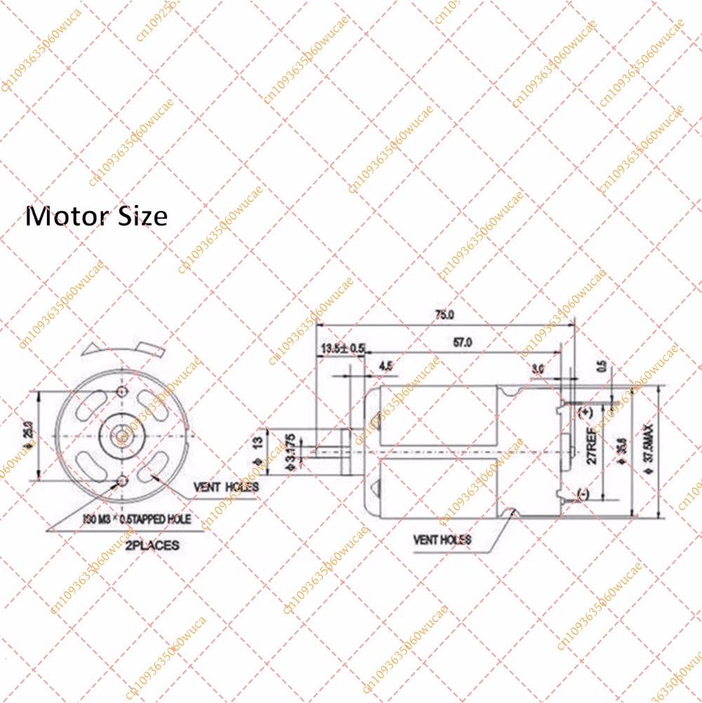 DC RS550 Motor 13 Zähne 9,5 mm – Bosch Drill Gsb 18V Bewertung und Preis