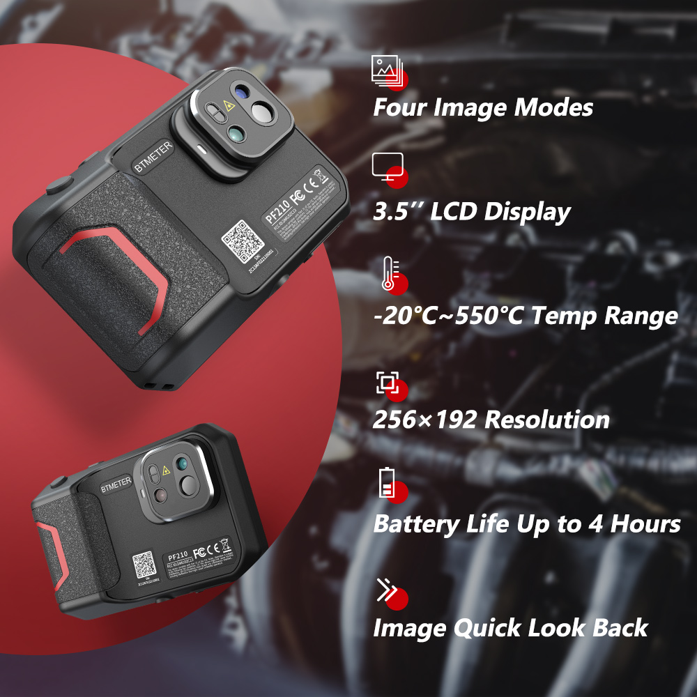 256x192 Wärmebildkamera, tragb – Industrial Laser Measurement Bewertung und Preis